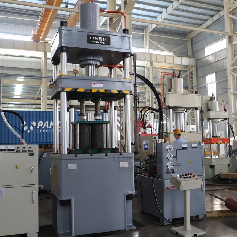 石墨粉末壓塊成型液壓機_200噸四柱液壓機_粉末成型設備(圖1) 石墨粉末壓塊成型液壓機_200噸四柱液壓機_粉末成型設備(圖1)