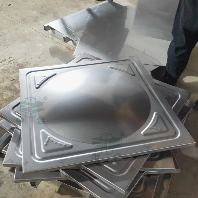 不銹鋼水箱板沖壓成型_630噸四柱液壓機(jī)(圖1) 不銹鋼水箱板沖壓成型_630噸四柱液壓機(jī)(圖1)